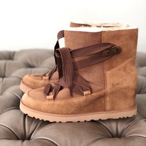 Ugg Women's Classic Femme Lace-Up Booties